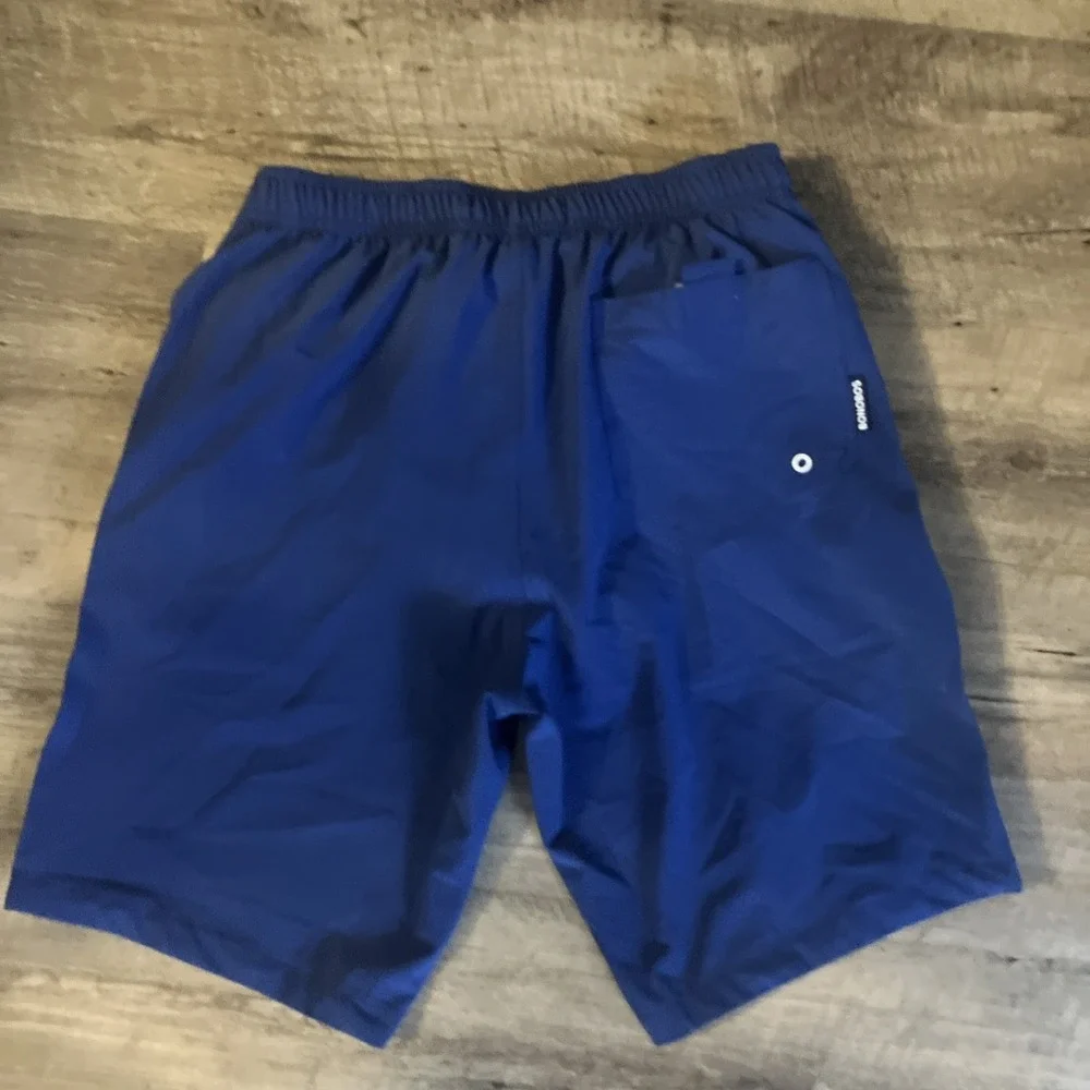 BONOBOS Swim Short Trunks Blue navy Men XS‎ Lined Bathing Suit 9 Inch Inseam